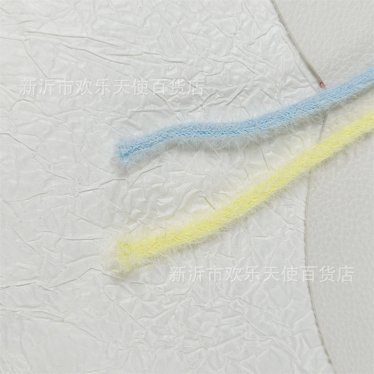 Color 1m fine velvet belt plush rope material DIY handmade bow cute hair band braided hair accessories