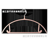 Plastic-Coated Non-Slip Hangers, Traceless Household Clothes Hangers, Thickened and Reinforced, Non-Bulging, Metal Clothes Storage, Light Luxury