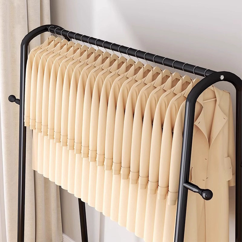 Drying Rack Floor Household Vertical Bedroom Clothes Rack Simple Storage Floor-mounted Single-pole Hanger