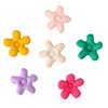 DIY Shoe Buckle Shoe Decoration Accessories Fabric Five-pointed Star Brooch Ins Style Cute Small Flower Cave Shoe Buckle
