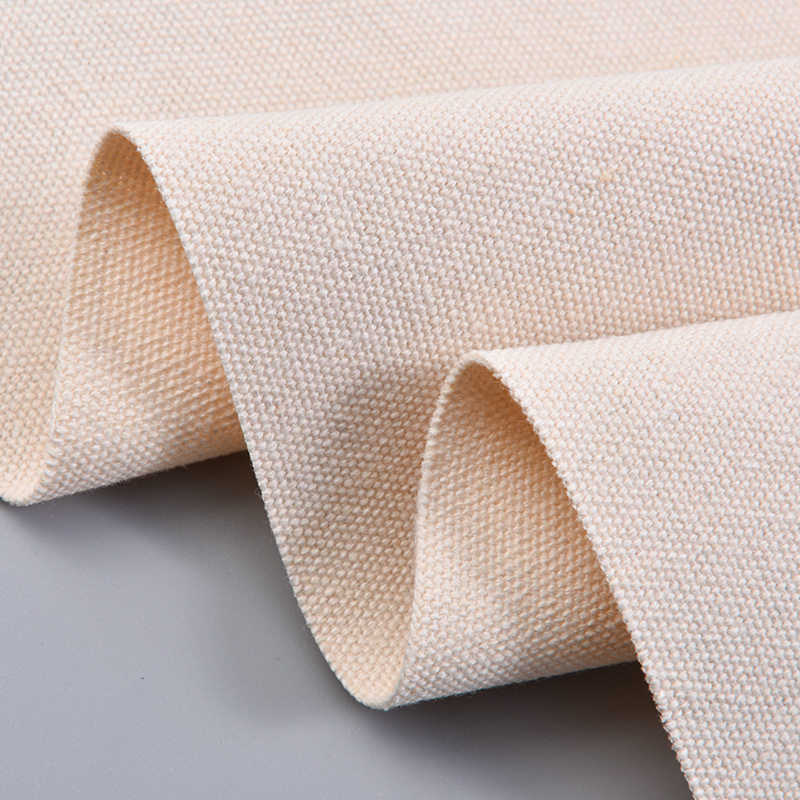 Polyester cotton 6 an 8 An 10 AN 12 AN 14 an 16 an 18 an 20 An gray cloth black and white GRS recycled cotton canvas