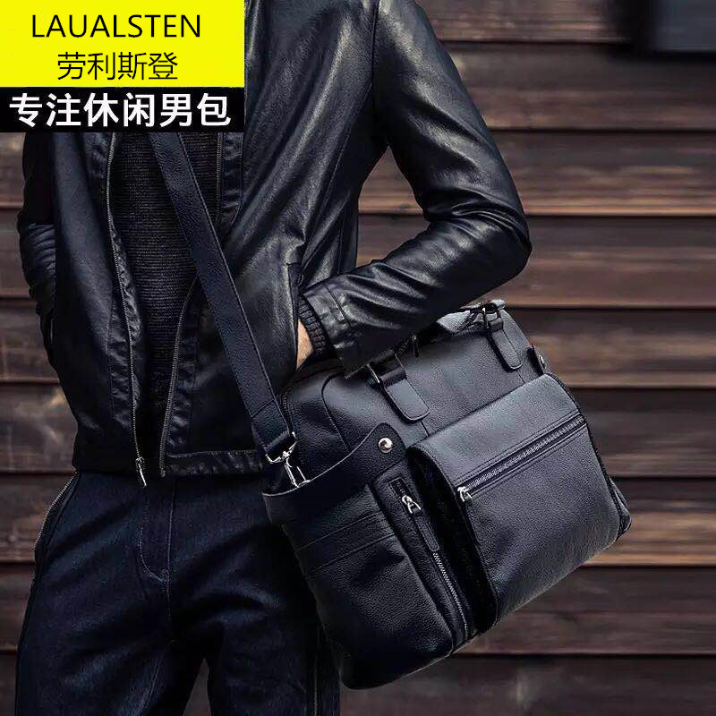 (Mới) Mã A4785 Giá 3130K: Túi Xách Nam Gutdl Túi Đựng Máy Tính Phục Cổ Cổ Điển Túi Xách Ví Nam Chất Liệu Da Bò G06 Sản Phẩm Mới, (Miễn Phí Vận Chuyển Toàn Quốc).