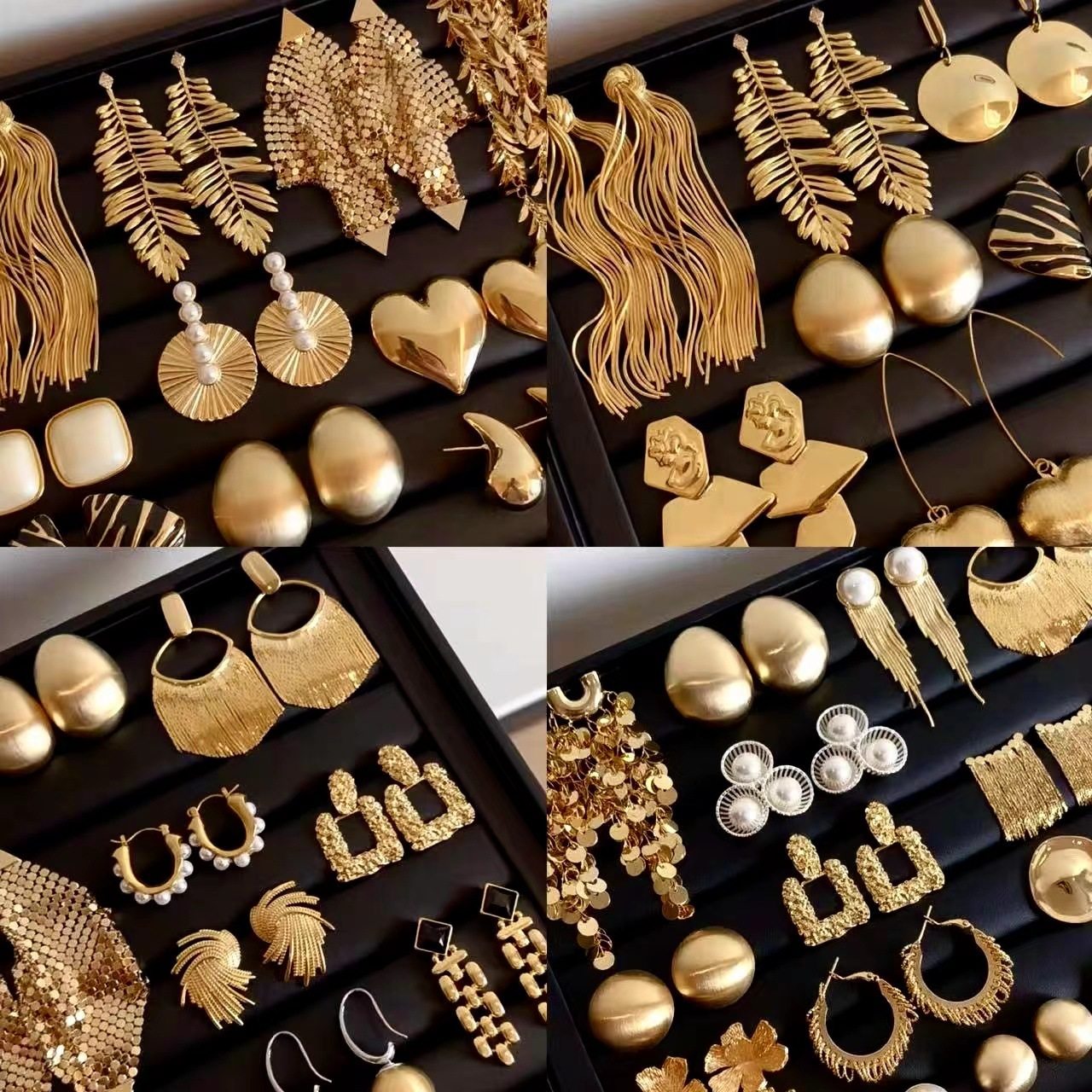 Серебряные иглы, средневековые круглые серьги с кисточками в виде цветов, европейские и американские ретро металлические серьги, темпераментные легкие роскошные серьги, оптовая продажа для женщин Изображение 1