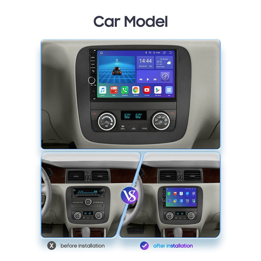 Car 7 inch Android universal machine GPS navigator WIFI car MP5/MP4 radio Bluetooth player