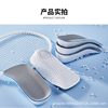 Seven-point height increasing insole fleece-lined men's military training summer sports insole women's invisible inner height increasing pad half pad bow pad