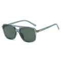 Transparent blue G15 dark green sheet C7