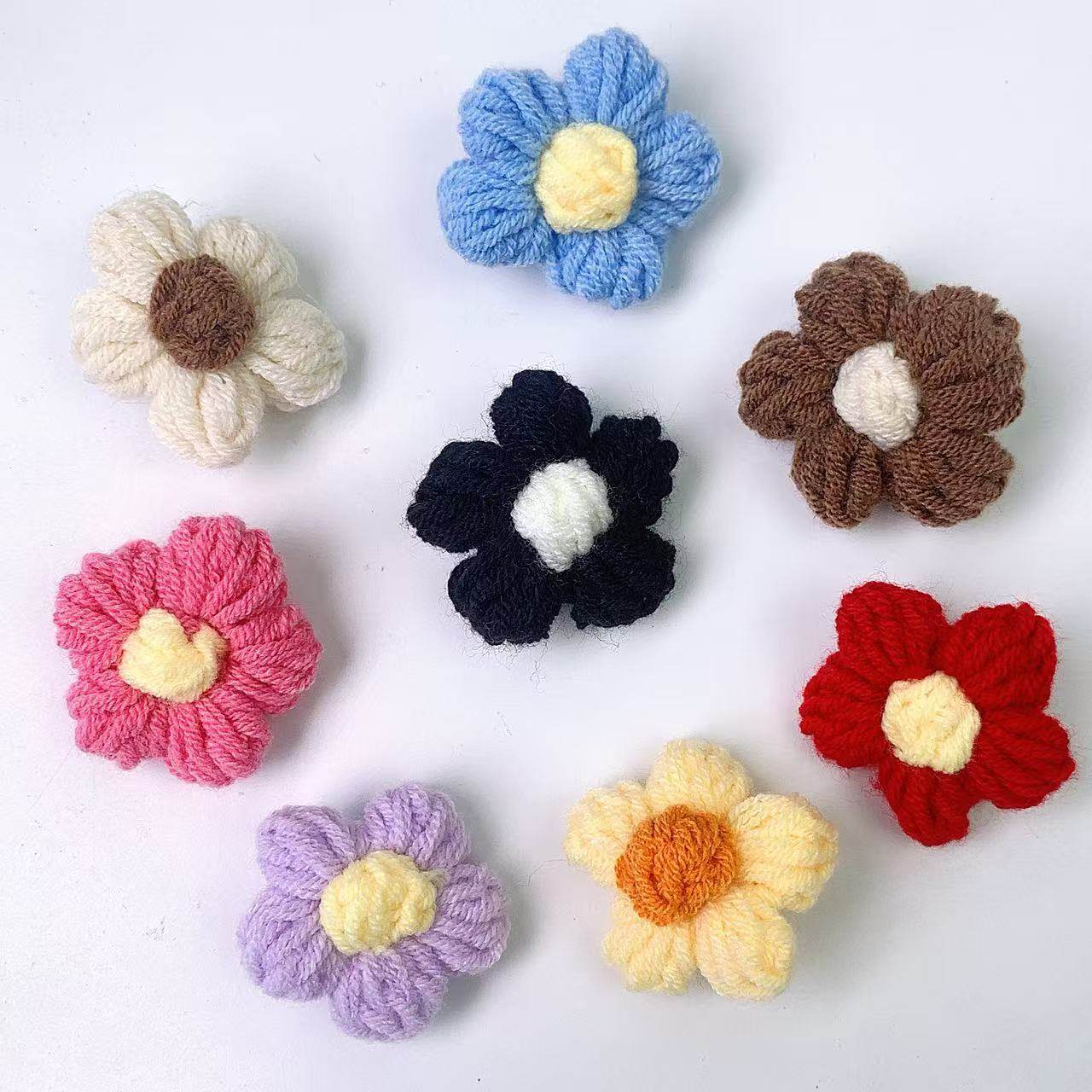 Korean Autumn and Winter Miu Sunflower Shoelace Decoration Casual Shoe Buckle Shoe Clip Sports Shoes Moral Training Shoe Buckle Shoe Flower