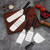 Cross-border spot stainless steel shovel teppanyaki shovel cooking shovel steak shovel barbecue tools baking shovel set shovel