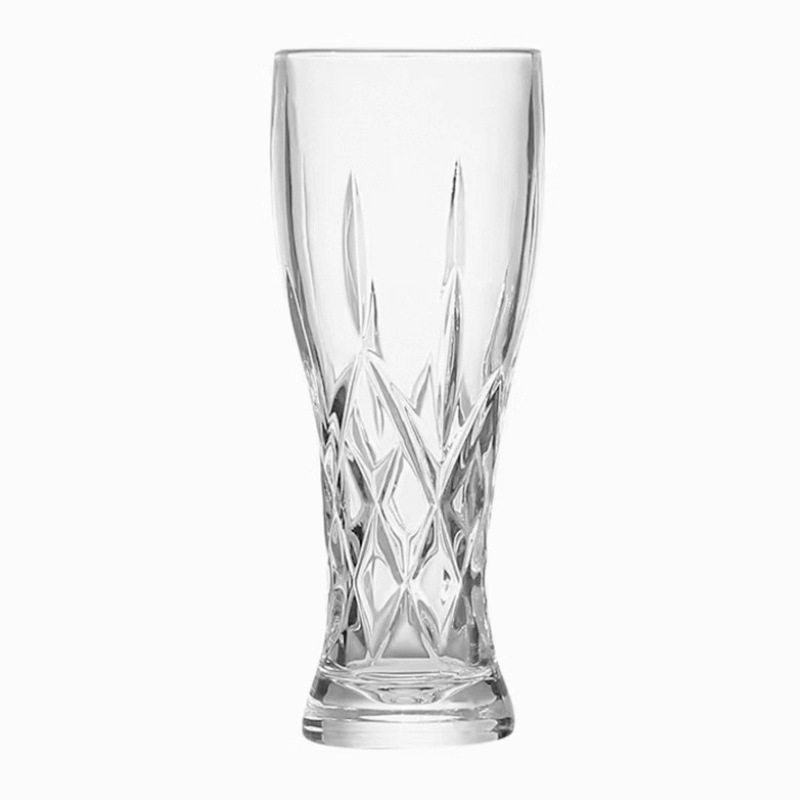 2025 New Beer Mug, Accessible Luxury, High-End Creative Glass, Household High-Value Craft Beer Mug, Large Capacity