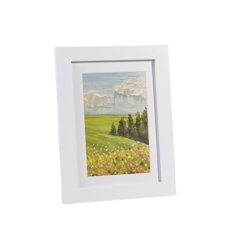 Creative Wooden Photo Frames Wholesale 6-Inch 7-Inch 8inch 10inch Photo Frame Display Stand A3 A4 Picture Frame 4K 8K Wall-Mounted Large Photo Frame