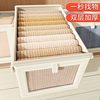Oxford Cloth Storage Box with Lid Bedroom Wardrobe Organization Storage Storage Box Foldableable Clothes and Pants Storage Box