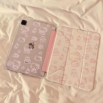 Ipady Foldable Tablet Protective Case Cartoon Cute Suitable for Air11M3/A16/10Th/Air1/2/4/5Th