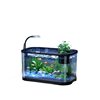 Pet Smart Fish Tank Household Small and Medium-Sized Back Filter Fish Tank Living Room Household Desktop Goldfish Tank Landscaping Aquarium