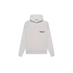 Essentials-Ss22 - Front and Back Flocking Print Pullover Hooded Sweatshirt Hoodie