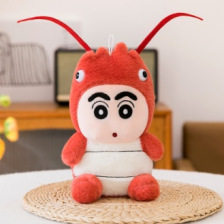 婚礼手抛娃娃8寸毛绒玩具公仔抓机娃娃定制logo