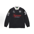 Black/polo long sleeves