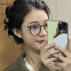 New style glasses women's Little Red Book same style gm glasses small frame square anti-blue light plain glasses 9905