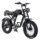 super73 snow off-road fat tire электрический велосипед с 20-дюймовой толстой шиной ретро-внедорожный небольшой снегоход на открытом воздухе mini 17