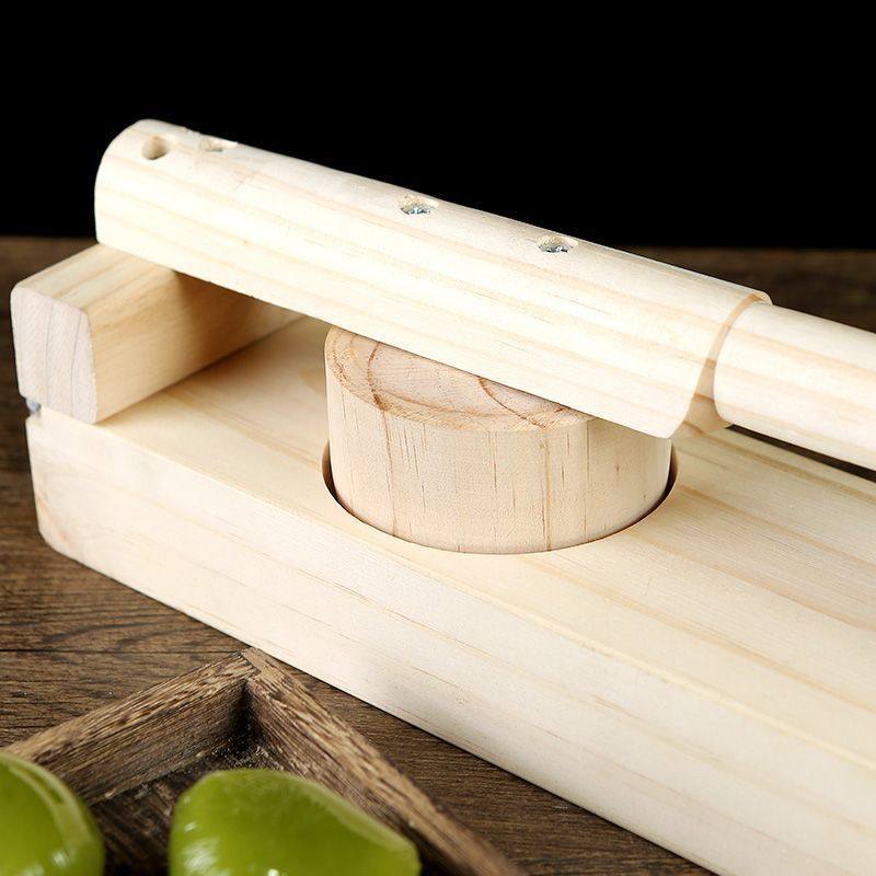 Qingming Fruit Pressing Skin Mold Making Qingtuan Amy Kueh Dumpling Wooden Hand Mold Manual for Household Xueminiang