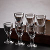 Extra Thick Liquor Glass Household Small Shot Glass 0.1kg Spirits Bullet Wine Cup Wine Dispenser Set