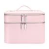 Double-Layer New Portable Professional Cosmetic Bag, Skin Care Tool Bag, Beauty Eyelash Storage Box, Multi-Compartment Cosmetic Bag