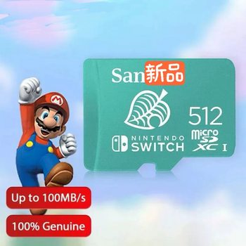 Suitable for Sandisk Tf Card 512Gb High-Speed Micro Sd Card Switch Co-Branded Memory Card Game Console Storage