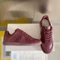 All burgundy