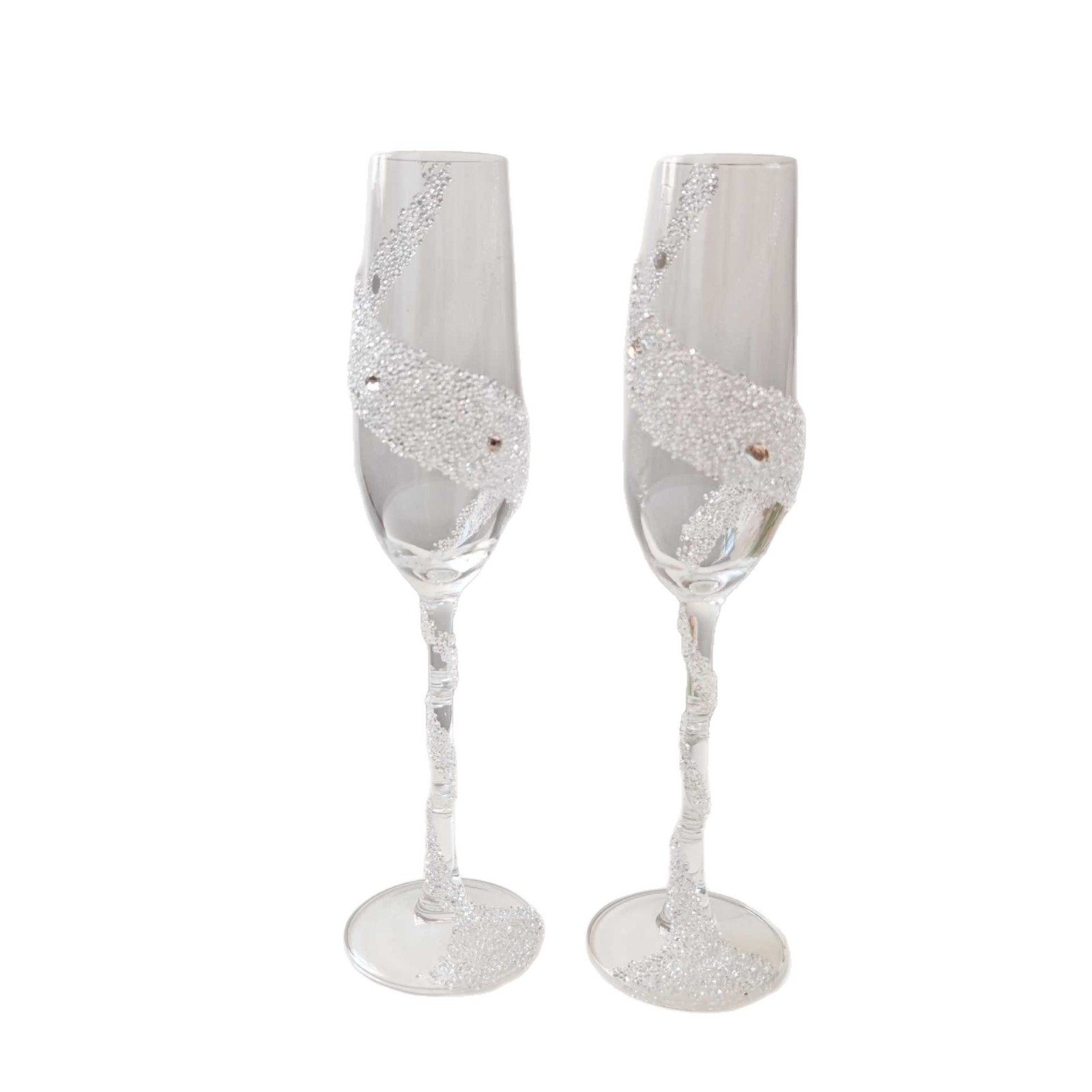 Handmade Diamond-Studded Blingbling Champagne Glass Sparkling Wine Glass Wedding Pair Toast Glasses High-Value