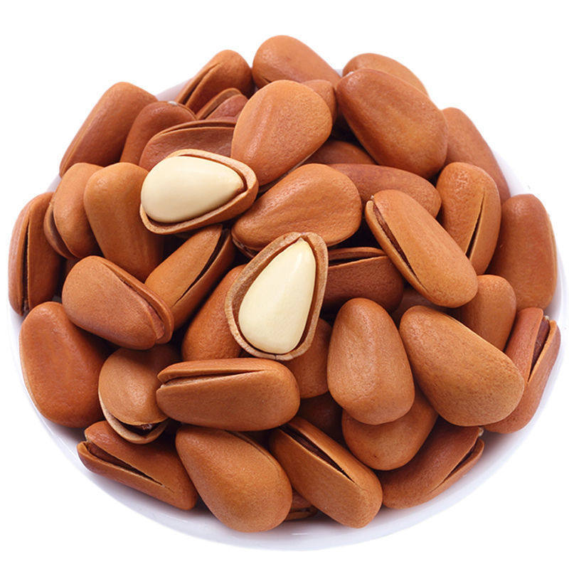 Large Granules New Arrival Northeastern Pine Nuts in Bulk Large Granules Hand-Peeled Open Red Pine Nuts Original Nuts Dried Nuts