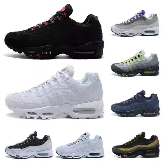 2017 Foreign Trade Europe and America Station sneaker MAX95 Air Cushion Shoes OG Shoes plus size 20th Anniversary Men's and Women's Running Shoes
