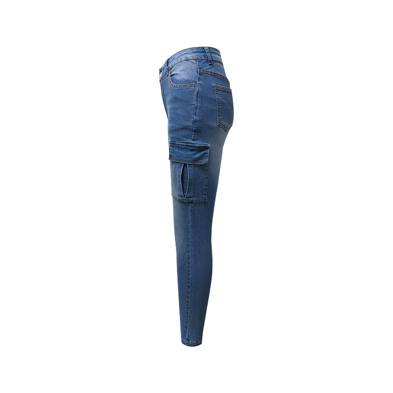Womens Stretchy Skinny Jeans Versatile Design Comfortable Fit Trendy Style Perfect for Casual Wear Wholesale