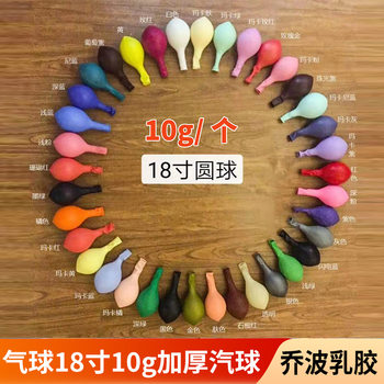 Balloon 18 Inches 10g Thickened Balloon Festival Wedding Party Supplies Metallic Matte Pearlescent Macaron Latex