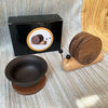 Creative Snail Coaster Insulation Pad, Solid Wood Pot Holder Coaster, Super Cute Desktop Decoration Ornaments, Heart-Warming Gifts