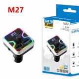 Автомобильный Bluetooth-плеер громкой связи M27M30M31 автомобильный FM-передатчик с автомобильным зарядным устройством источник заводской оптовой продажи