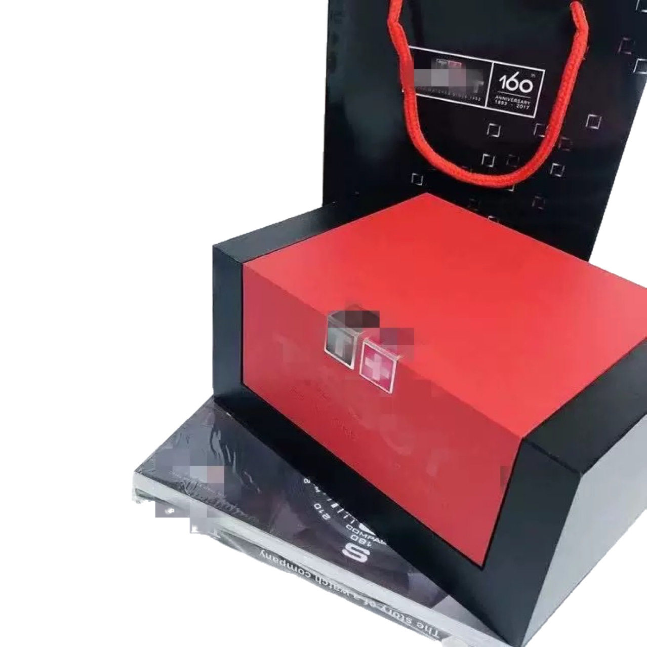 Watch Box High-End Swiss Thies Watch Box Tissot Counter Watch Packaging Box Unisex