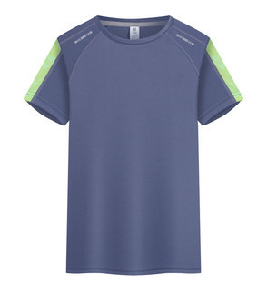 夏高品质圆领薄款透气速干T恤定制 户外运动跑步团建活动服印绣字