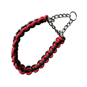 Dog Collar Braided P Chain Collar Golden Retriever Collar Dog Leash Pet Neck Medium Dog Large Dog Walking Collar