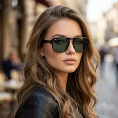 Summer new model driving glasses, stylish and versatile, high-end, trendy, avant-garde, sun protection, frog-eye sunglasses