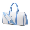Blue and white
