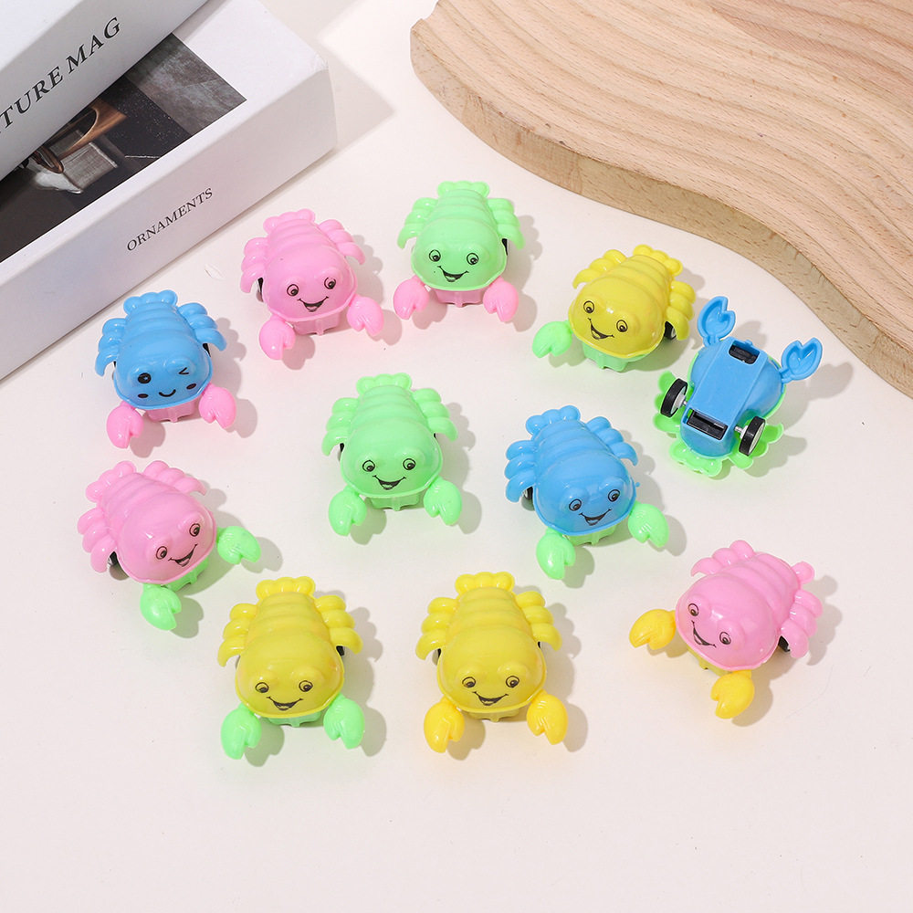 Cross-Border Supply Pull-Back Car Student Prizes Cute Pet Marine Animals Inertia Children's Small Toys Toddler Street Stalls Wholesale