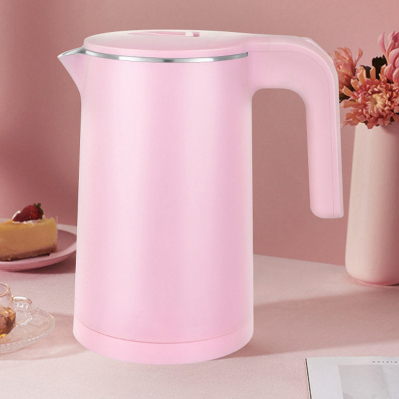 Electric Kettle 1.8L Household Electric Water Boiler Anti-Scalding with Printed Text Gift 110V220V Boil-Dry Protection