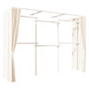 Floor-To-Ceiling Clothes Rack for Home Use, Extendable Hanging Rod for Bedroom, Simple Wardrobe Rack, Clothes Drying Rod