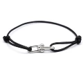 Steel color + black rope