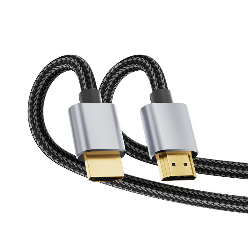 Computer Tv Connection Cable Data Cable HDMI Am Aluminum Shell Hd Cable 8K@60Hz Copper Core Data Cable