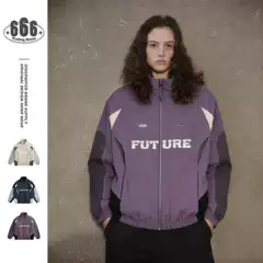 BUILTTOLAST Trendy Brand American Functional Style Color-matching Sports Mountain Outdoor Collar Jacket Jacket for Men and Women W63