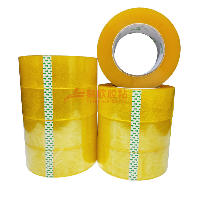 Customized Sealing Tape Wholesale Express Delivery Sealing Tape Whole Box Packaging Tape Large Roll Transparent Tape High Adhesion