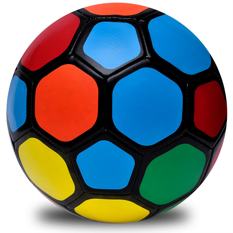 Authentic Black and White Thickened Explosion-Proof Size 3 Children's and Youth Size 5 Adult Competition Training Exam-Proof Kick-Resistant Soccer Ball