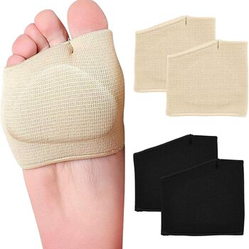 Cross-Border Best-Selling Metatarsal Pads, Gel Pads, Toe-Separating Forefoot Insoles, Anti-Slip Foot Pads, Thickened Half-Size Pads, Threaded Forefoot Pads