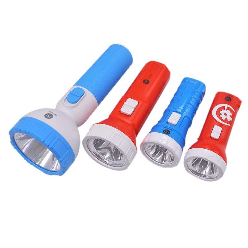 Flashlight LED Rechargeable Searchlight Household Emergency Light Handheld Strong Light Portable Headlight Outdoor Lighting