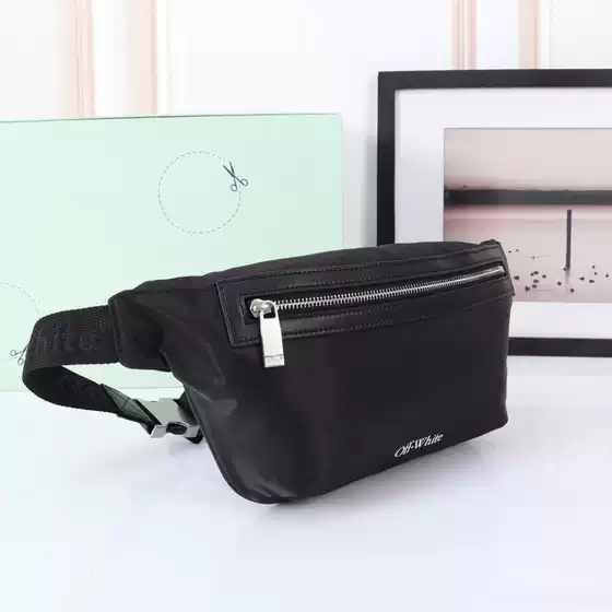 OFF bag OF embroidered shoulder strap fashion brand ins casual shopping letter crossbody bag square bag fashion shoulder messenger bag fashion